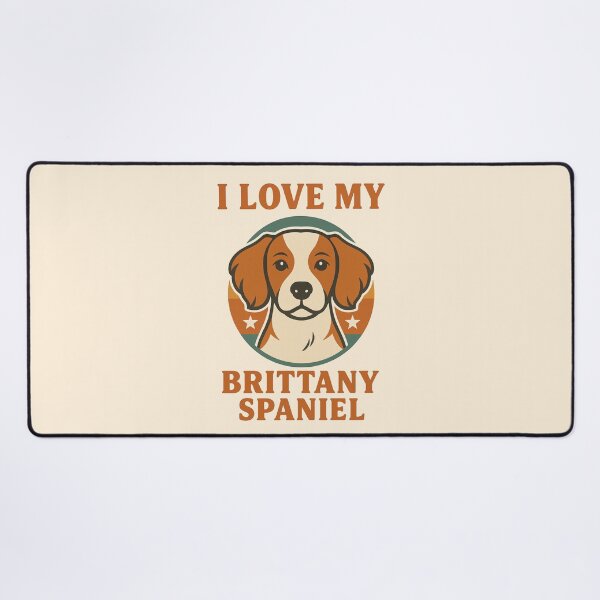 Item preview, Brittany Spaniel designed and sold by TheWonkyEaselCo.