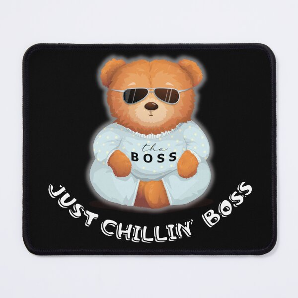 Item preview, Cool Boss Teddy – Just Chillin’ Bear Vibes designed and sold by MomentumbyOla.