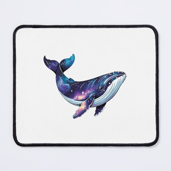 Item preview, Cosmic Galaxy Whale. Vibrant Space Animal Fantasy Art. designed and sold by Aknarin Thika.
