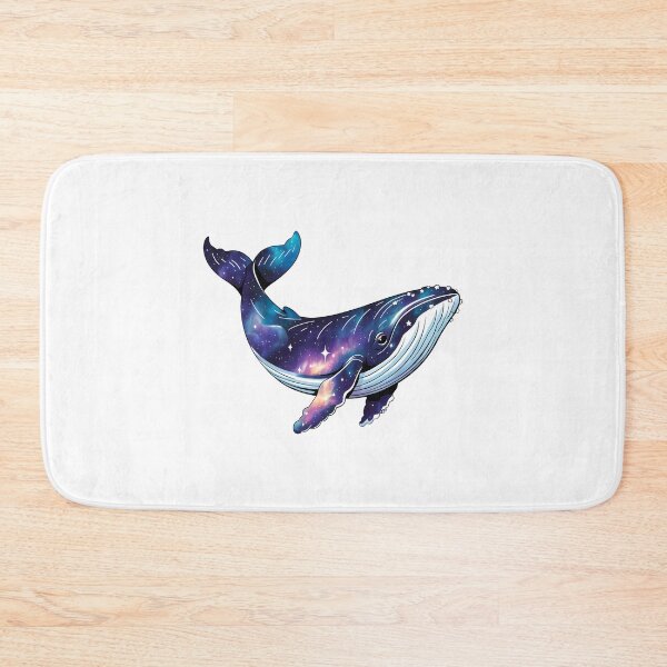 Item preview, Cosmic Galaxy Whale. Vibrant Space Animal Fantasy Art. designed and sold by Aknarin Thika.