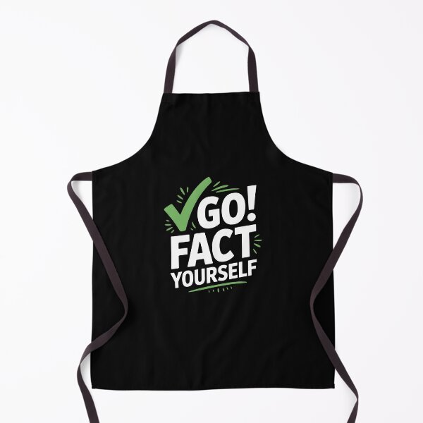 Item preview, Go Fact Yourself – Sarcastic Funny Quote Typography Design designed and sold by MissRasheedHam.