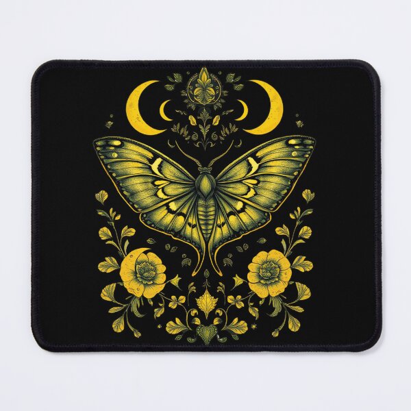 Item preview, Luna Moth – Mystic Folklore Emblem designed and sold by Zenthosprint.