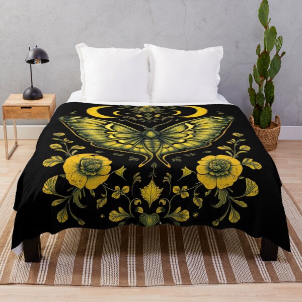 Item preview, Luna Moth – Mystic Folklore Emblem designed and sold by Zenthosprint.