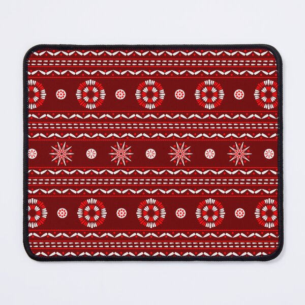 Item preview, Ukrainian Lemky Traditional Red and White Pattern designed and sold by FreiherrPK.