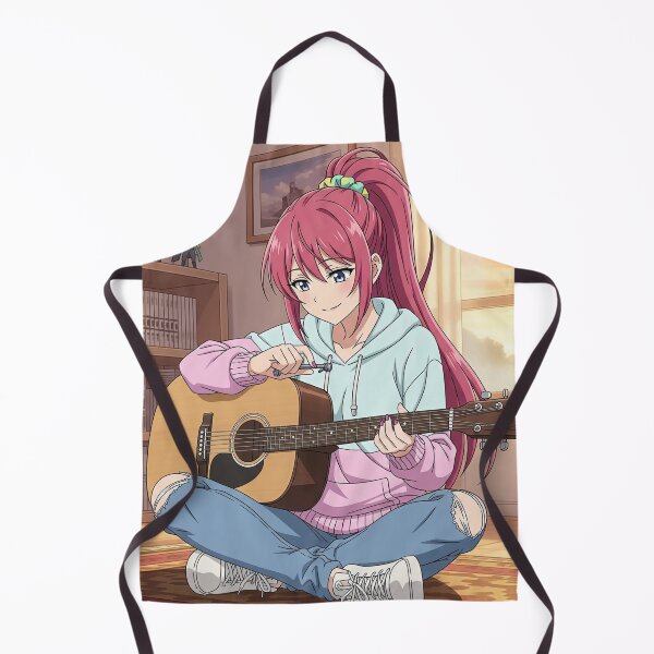 Artikelvorschau, Mit Waifu in ihrem majestätischen Zimmer Gitarre spielen lernen entworfen und verkauft von GerwantSHOP.