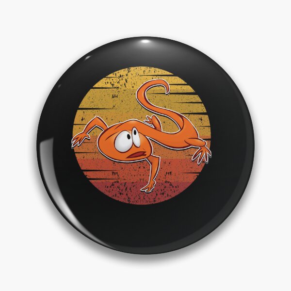 Item preview, Funny Orange Cartoon Lizard Sunset Design designed and sold by KihnDeshaun.