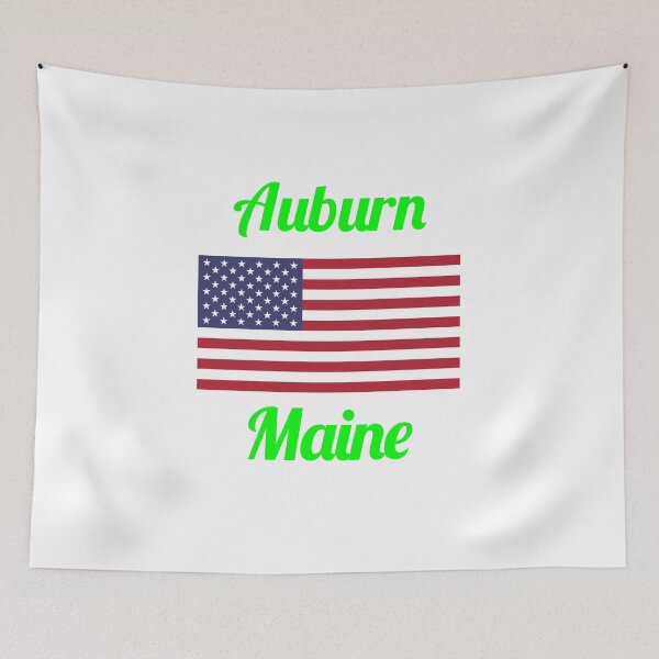 Item preview, Auburn Maine - Stylish Prints, designed and sold by Fleetwood1994.