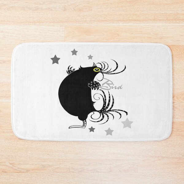Item preview, Happy black bird  designed and sold by Shirley cute art .