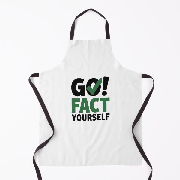 Item preview, Go Fact Yourself – Sarcastic Funny Quote Typography Design designed and sold by MissRasheedHam.
