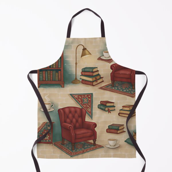 Item preview, Back to School Literature & Language Vintage Library Reading Cozy designed and sold by dxange.