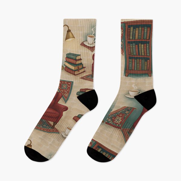 Item preview, Back to School Literature & Language Vintage Library Reading Cozy designed and sold by dxange.