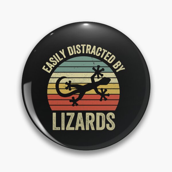 Item preview, Easily Distracted By Lizards Funny Iguana Design designed and sold by KihnDeshaun.