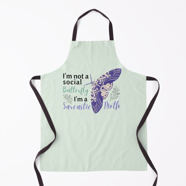 Item preview, Not a social butterfly | I am a sarcastic moth designed and sold by FocusChillax.