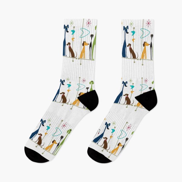 Item preview, Retro Mid-Century Modern Dogs 50s 60s Style designed and sold by gogo-jr.