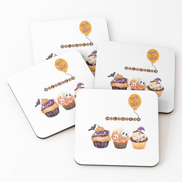 Item preview, Cute Spooky Halloween Cupcake designed and sold by LaiDeeByAiya.