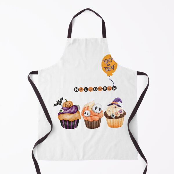 Item preview, Cute Spooky Halloween Cupcake designed and sold by LaiDeeByAiya.