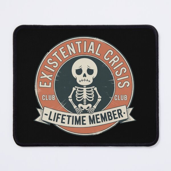 Item preview, Funny Retro Skeleton Design Funny Sad Humor designed and sold by AmabelleAtelier.