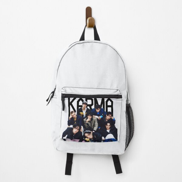 Item preview, Stray Kids KARMA Ceremony group photo teaser image bang chan lee know changbin hyunjin han felix seungmin IN SKZ kpop you make stray kids stay dominate world tour 5 star skzoo poster designed and sold by Kpop-Noona.