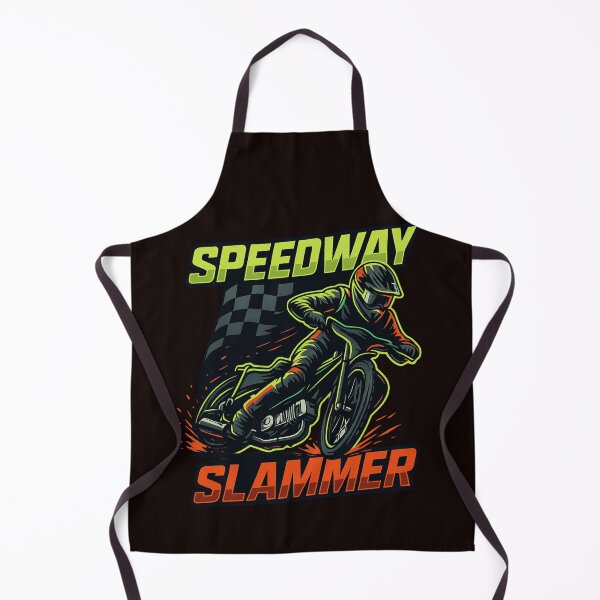 Item preview, Speedway Slammer – Neon Dirt Track Racing Design designed and sold by FrameFlow.