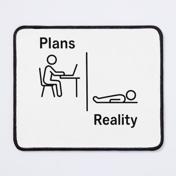 Item preview, Plans vs. Reality – The Eternal Battle designed and sold by DesignedbyRoley.