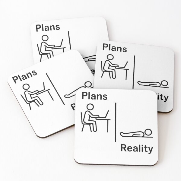 Item preview, Plans vs. Reality – The Eternal Battle designed and sold by DesignedbyRoley.
