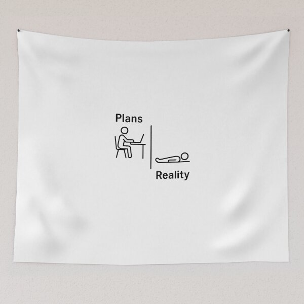 Item preview, Plans vs. Reality – The Eternal Battle designed and sold by DesignedbyRoley.