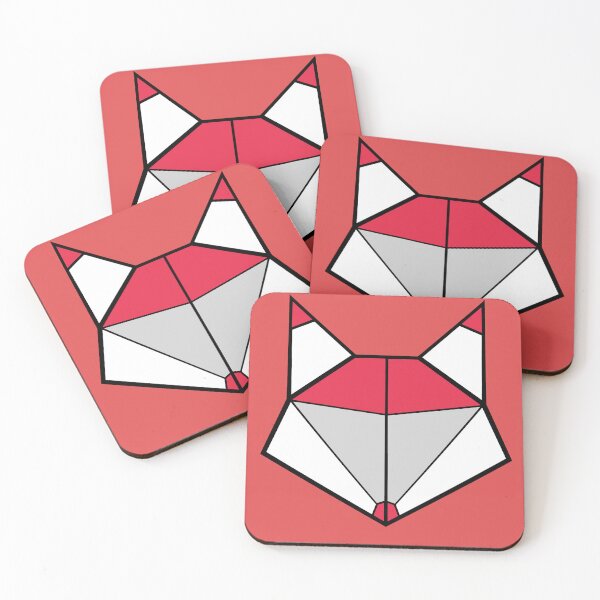Item preview, Geometric Fox Vulpes Machina Zenko Manga designed and sold by Prism-Rebirth.