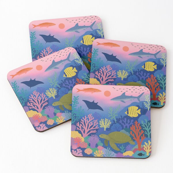 Item preview, Vibrant Ocean Reef Harmony designed and sold by zzz888.