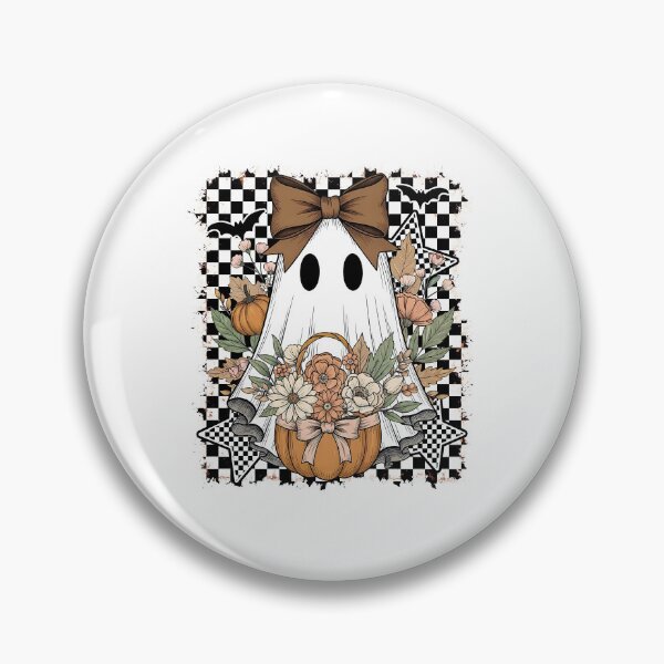 Item preview, Retro Halloween Floral Fall Ghost Lace designed and sold by Mohammadirwin.