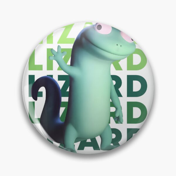 Item preview, Cute 3D Green Lizard Cartoon Character designed and sold by yinongsqa.