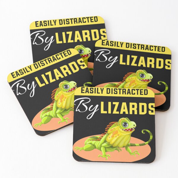Item preview, Easily Distracted By Lizards Vintage Sunset Gecko Design designed and sold by JohnsonElvie.