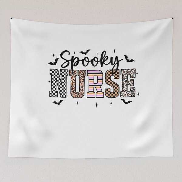 Item preview, Retro Halloween Nurse designed and sold by Mohammadirwin.