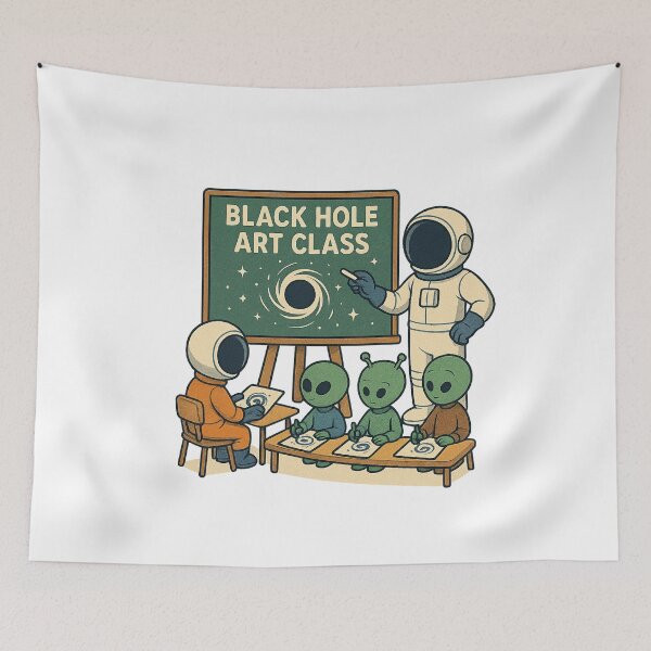 Item preview, Black Hole Art Class designed and sold by HEERMANArt.