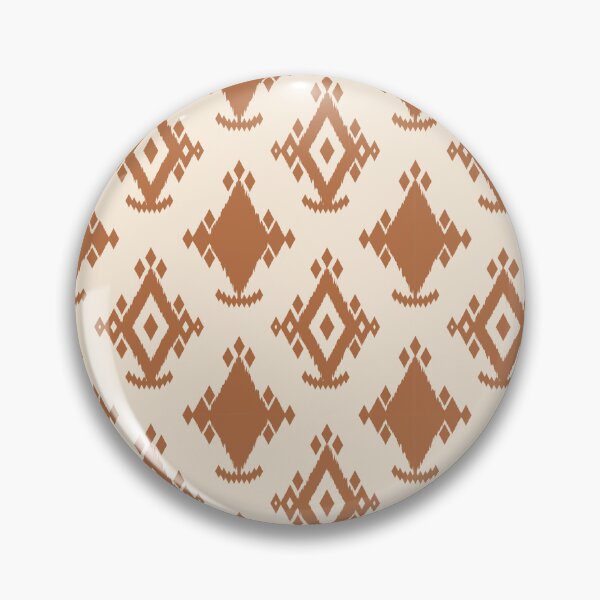 Item preview, Ikat handwoven geometry – beige soft tribal fragments	 designed and sold by zephstudoartist.
