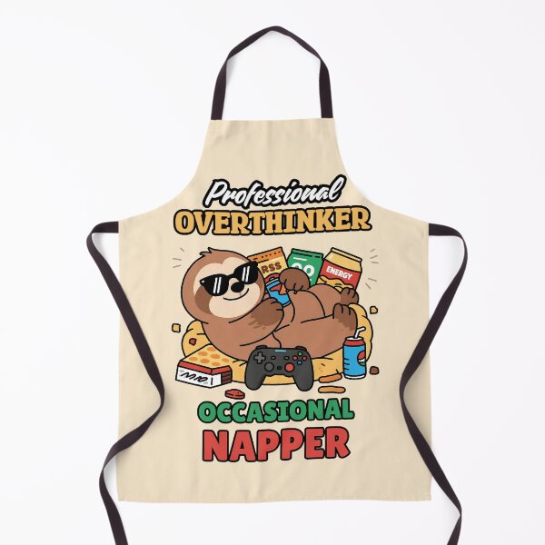 Item preview, Sloth - Professional Overthinker Occasional Napper designed and sold by staceyayesa.