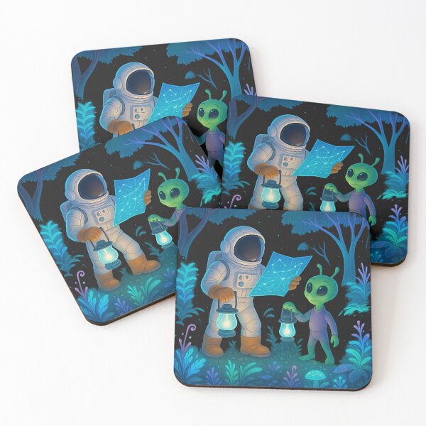 Item preview, Neon Forest Navigation designed and sold by HEERMANArt.
