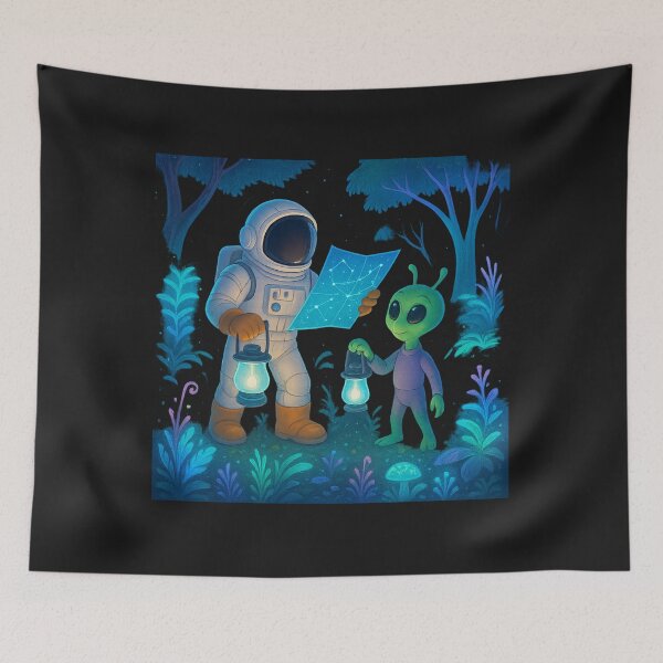 Item preview, Neon Forest Navigation designed and sold by HEERMANArt.