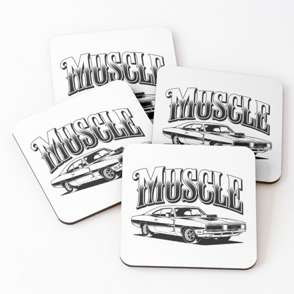 Item preview, Muscle Power – Classic Car Art in Gothic Style designed and sold by Optrix Studio	.