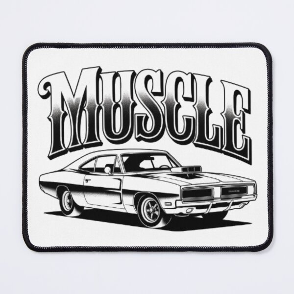 Item preview, Muscle Power – Classic Car Art in Gothic Style designed and sold by Optrix Studio .