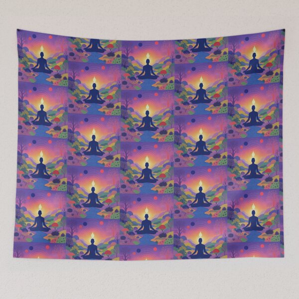 Item preview, Cosmic Meditation Landscape designed and sold by zzz888.