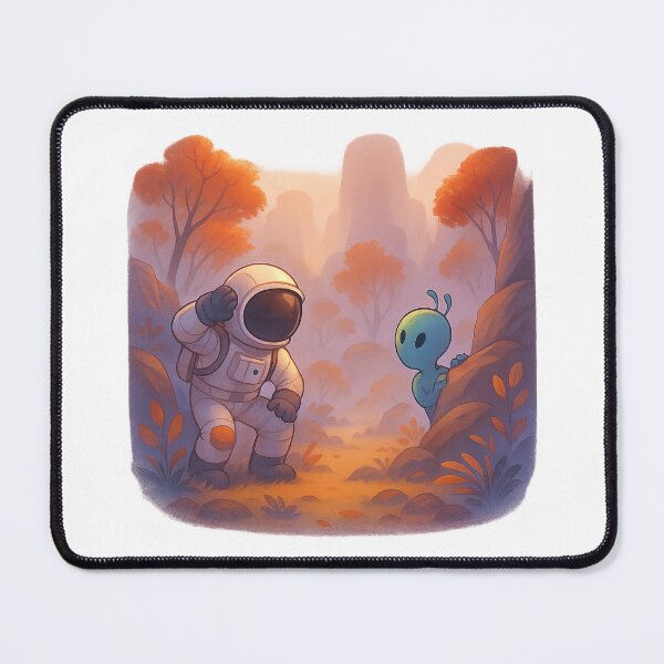 Item preview, Hide and Seek in the Autumn Mist of an Alien World designed and sold by HEERMANArt.