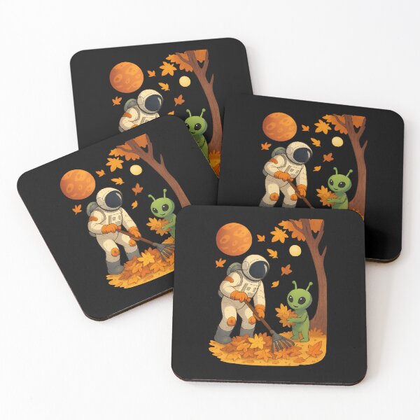 Item preview, Autumn Leaf Gathering on a Distant World designed and sold by HEERMANArt.