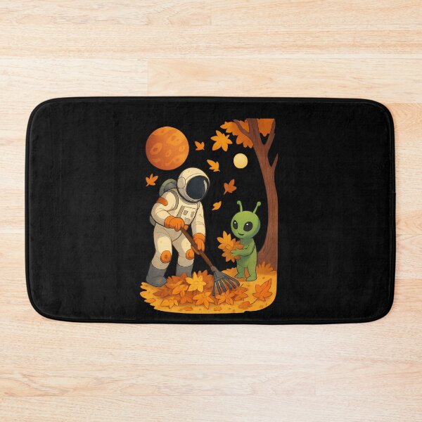 Item preview, Autumn Leaf Gathering on a Distant World designed and sold by HEERMANArt.