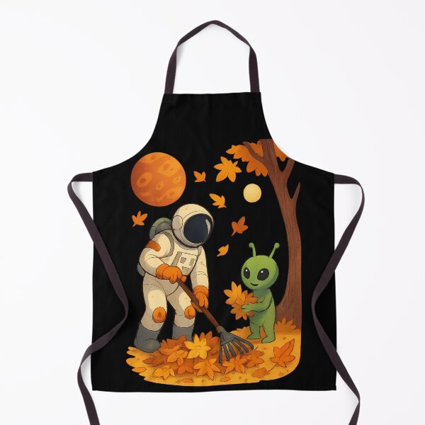 Item preview, Autumn Leaf Gathering on a Distant World designed and sold by HEERMANArt.