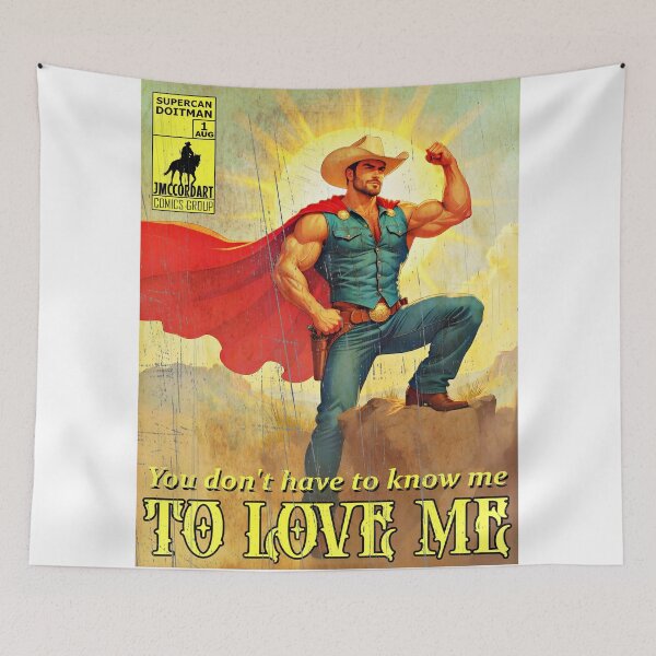 Item preview, Supercan Doitman Comic Book Cover Art designed and sold by JMcCordArt.