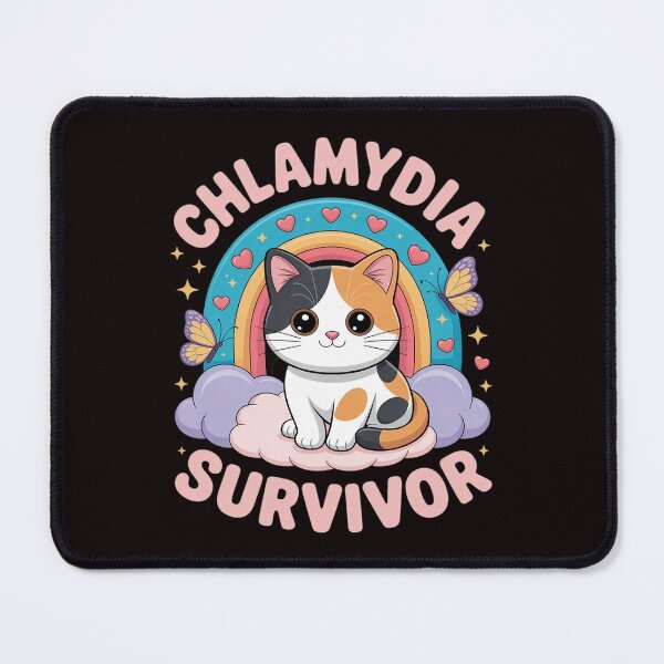 Item preview, Chlamydia Survivor Cat Meme Embarrassing Adult Humor designed and sold by sheenmi.