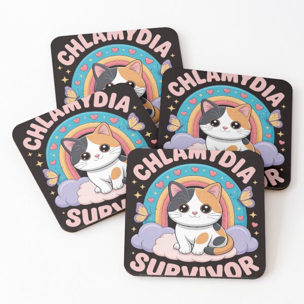 Item preview, Chlamydia Survivor Cat Meme Embarrassing Adult Humor designed and sold by sheenmi.