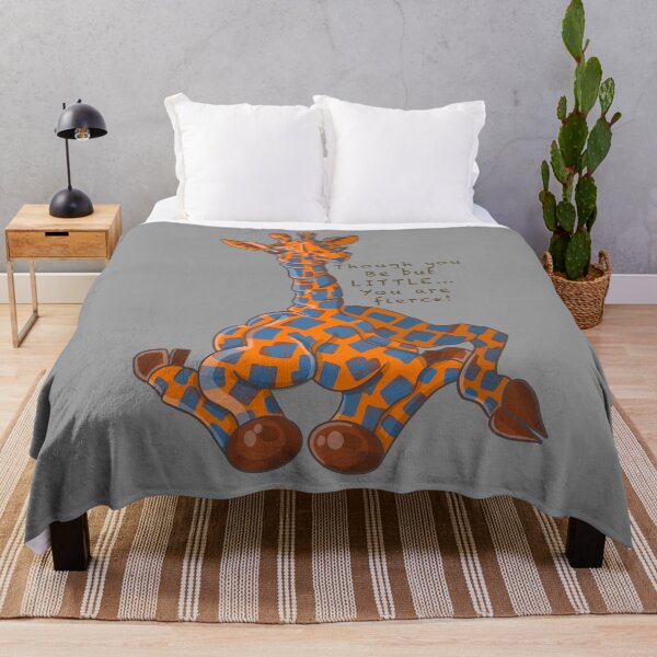 Item preview, Though you be but little You are fierce! Baby Giraffe cartoon. designed and sold by DebbieJoyArt.