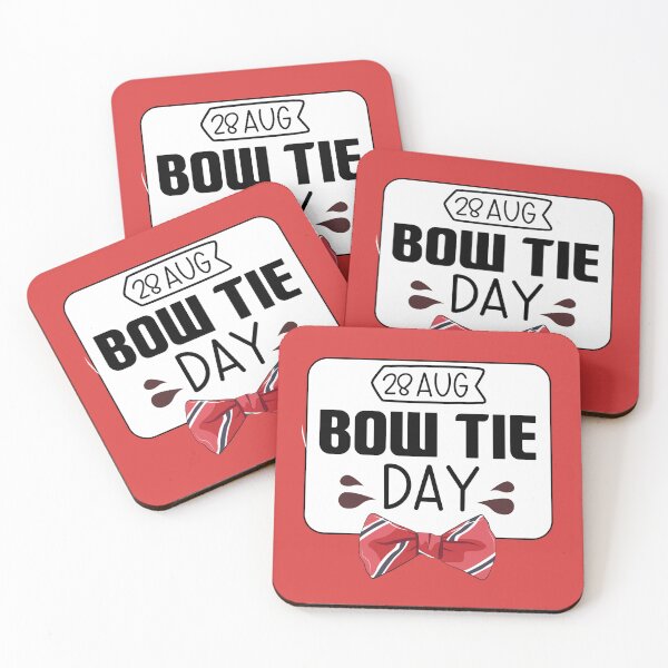Item preview, 28 Aug Bow Tie Day - Wacky Holidays  designed and sold by ChemicalXShop.