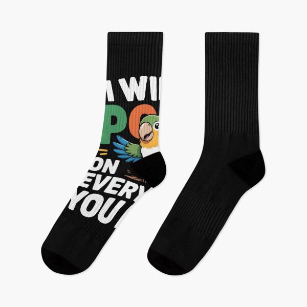 Item preview, I Will Poop On Everything You Love – Funny Parrot Bird Humor Design designed and sold by MissRasheedHam.